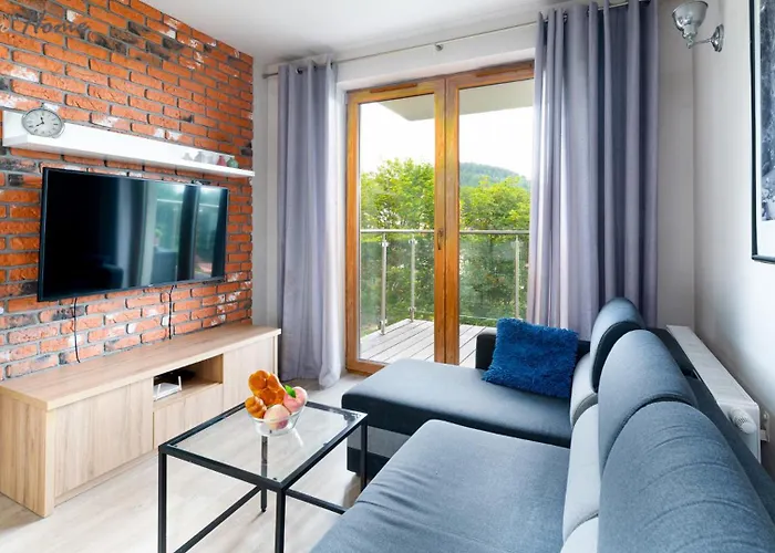 Wonder - Z Balkonami, Blisko Centrum Karpacza, Stoku I Aquaparku Lägenhet Karpacz