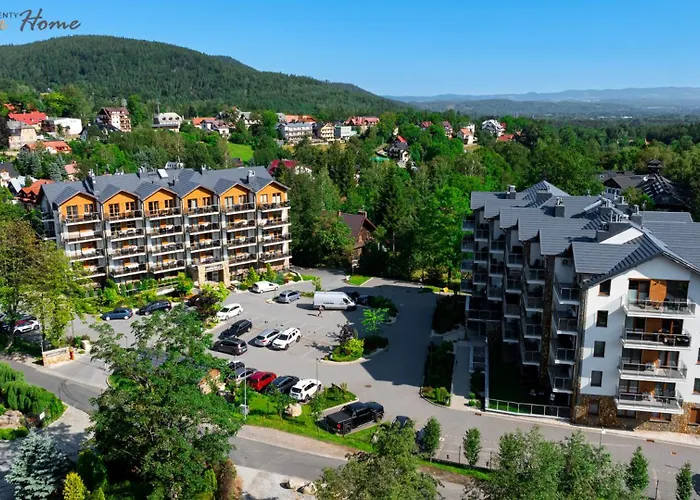 Wonder - Z Balkonami, Blisko Centrum Karpacza, Stoku I Aquaparku Lägenhet *