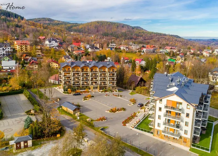 Wonder - Z Balkonami, Blisko Centrum Karpacza, Stoku I Aquaparku Lägenhet Karpacz